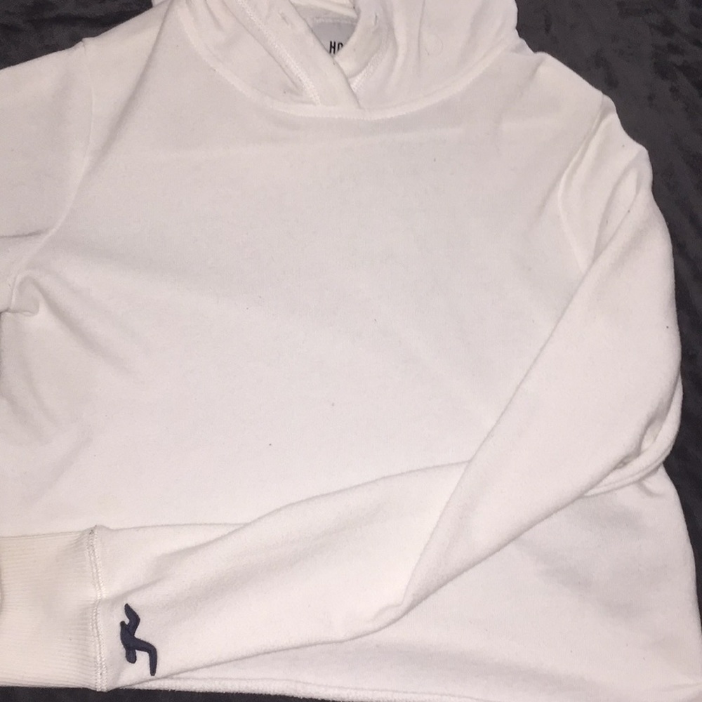 Hollister cropped hoodie